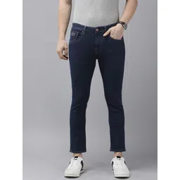 U.S. Polo Assn. Denim Co. Men Mid Rise Henry Slim Fit Stretchable Jeans-picture-10