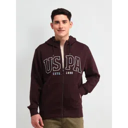 U.S. Polo Assn. Denim Co. Men Printed Hooded Sweatshirt-picture-23