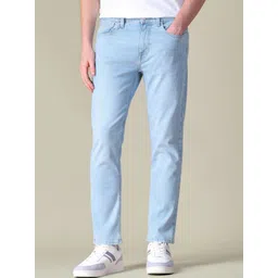 U.S. Polo Assn. Denim Co. Men Regular Fit Mid-Rise Light Fade Stretchable Jeans-picture-10