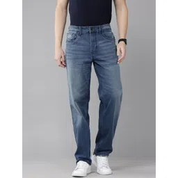 U.S. Polo Assn. Denim Co. Men Relaxed Fit Mid-Rise Light Fade Stretchable Jeans-picture-18