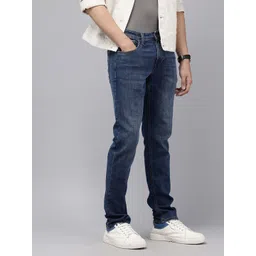 U.S. Polo Assn. Denim Co. Men Slim Tapered Fit Light Fade Stretchable Jeans-picture-11