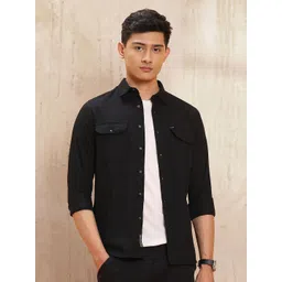 U.S. Polo Assn. Denim Co. Men Solid Spread Collar Cotton Casual Shirt-picture-33