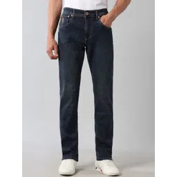 U.S. Polo Assn. Denim Co. Men Straight Fit Mid-Rise Light Fade Jeans-picture-32