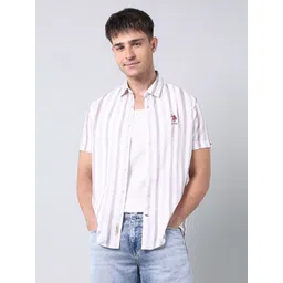U.S. Polo Assn. Denim Co. Men Striped Casual Shirt-picture-20