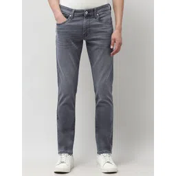 U.S. Polo Assn. Denim Co. Men Tapered Fit Mid-Rise Light Fade Jeans-picture-33