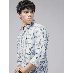 U.S. Polo Assn. Denim Co. Pure Cotton Floral Printed Casual Shirt-picture-13