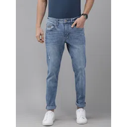 u.s. polo assn. denim co. U S Polo Assn Denim Co Men Blue Brandon Slim Tapered Fit Light Fade Stretchable Jeans-picture-24