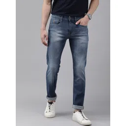 u.s. polo assn. denim co. U S Polo Assn Denim Co Men Blue Regallo Skinny Fit Heavy Fade Stretchable Jeans-picture-38