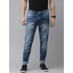 u.s. polo assn. denim co. U S Polo Assn Denim Co Men Blue Slim Fit Heavy Fade Stretchable Jeans-picture-14