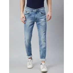 u.s. polo assn. denim co. U S Polo Assn Denim Co Men Blue Slim Fit Light Fade Stretchable Jeans-picture-32