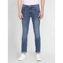 u.s. polo assn. denim co. U S Polo Assn Denim Co Men Blue Slim Fit Light Fade Stretchable Jeans-picture-47