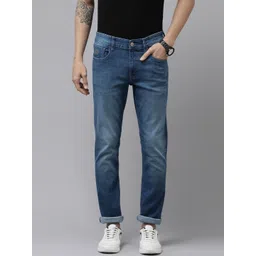 u.s. polo assn. denim co. U S Polo Assn Denim Co Men Blue Slim Fit Light Fade Stretchable Jeans-picture-44