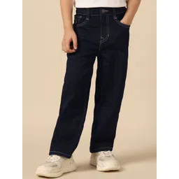 U.S. Polo Assn. Kids Boys Baggy Mid-Rise Jeans-picture-13