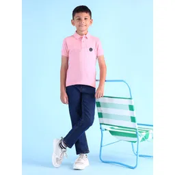 U.S. Polo Assn. Kids Boys Brand Logo Polo Collar T-shirt-picture-41