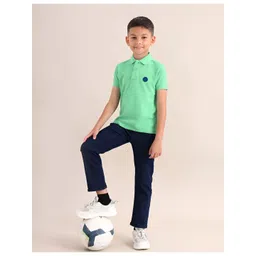 U.S. Polo Assn. Kids Boys Brand Logo Polo Collar T-shirt-picture-40