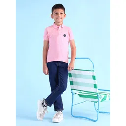 U.S. Polo Assn. Kids Boys Brand Logo Polo Collar T-shirt-picture-34