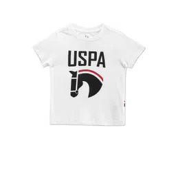 U.S. Polo Assn. Kids Boys Brand Logo Printed Round Neck Cotton Regular T-shirt-picture-51