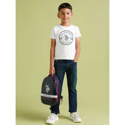 U.S. Polo Assn. Kids Boys Brand Logo Printed T-shirt-picture-31