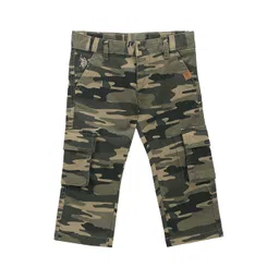 U.S. Polo Assn. Kids Boys Camouflage Printed Classic Slim Fit Cargo Trouser-picture-18