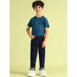 U.S. Polo Assn. Kids Boys Classic Mid-Rise Pure Cotton Jeans-picture-39