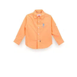 U.S. Polo Assn. Kids Boys Classic Pure Cotton Casual Shirt-picture-39