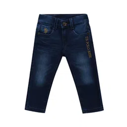 U.S. Polo Assn. Kids Boys Classic Slim Fit Light Fade Stretchable Jeans-picture-32