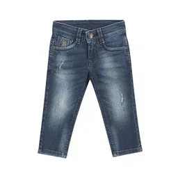 U.S. Polo Assn. Kids Boys Classic Slim Fit Low Distress Light Fade Stretchable Jeans-picture-22