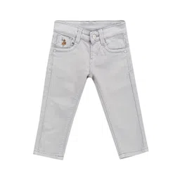 U.S. Polo Assn. Kids Boys Classic Slim Fit Low Distress Stretchable Jeans-picture-48