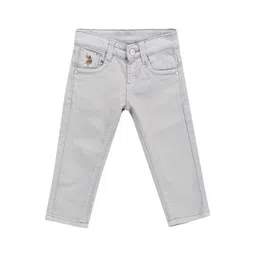 U.S. Polo Assn. Kids Boys Classic Slim Fit Low Distress Stretchable Jeans-picture-12