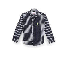 U.S. Polo Assn. Kids Boys Classic Striped Casual Shirt-picture-22