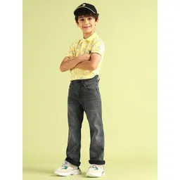 U.S. Polo Assn. Kids Boys Connor Skinny Fit Mid-Rise Light Fade Stretchable Jeans-picture-32