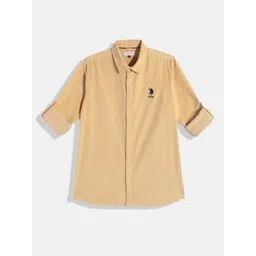 U.S. Polo Assn. Kids Boys Corduroy Pure Cotton Casual Shirt-picture-24
