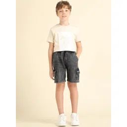 U.S. Polo Assn. Kids Boys Denim Shorts-picture-23