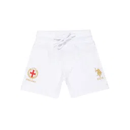 U.S. Polo Assn. Kids Boys Embroidered Detail Mid-Rise Shorts-picture-44