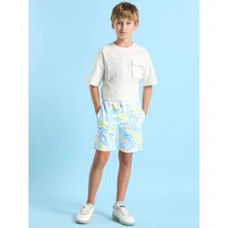 U.S. Polo Assn. Kids Boys Floral Printed Shorts-picture-36