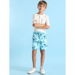 U.S. Polo Assn. Kids Boys Floral Printed Shorts-picture-37