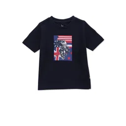 U.S. Polo Assn. Kids Boys Graphic Printed Pure Cotton T-shirt-picture-12