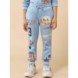 U.S. Polo Assn. Kids Boys Graphic Printed Regular Fit Pure Cotton Joggers-picture-13