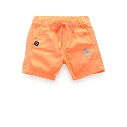 U.S. Polo Assn. Kids Boys Mid-Rise Pure Cotton Shorts-picture-46