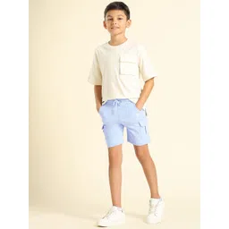 U.S. Polo Assn. Kids Boys Mid Rise Slim Fit Cargo Shorts-picture-29