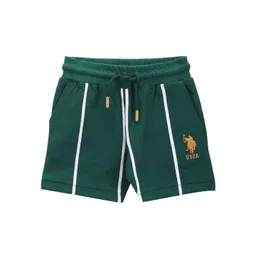 U.S. Polo Assn. Kids Boys Mid-Rise Striped Shorts-picture-39