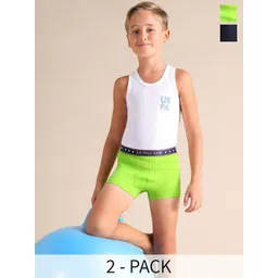 U.S. Polo Assn. Kids Boys Pack Of 2 Breathability Trunks EKT03-DN0-P2-picture-47