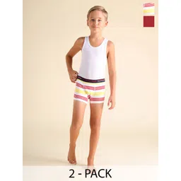 U.S. Polo Assn. Kids Boys Pack Of 2 Printed Anti Bacterial Trunk EKT02-RW0-P2-picture-28