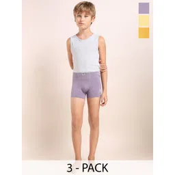 U.S. Polo Assn. Kids Boys Pack Of 3 Underwear Trunks - EKT06-OFY-P3-picture-37