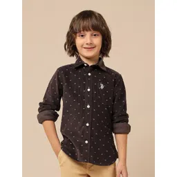 U.S. Polo Assn. Kids Boys Printed Casual Shirt-picture-11