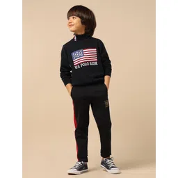 U.S. Polo Assn. Kids Boys Printed Pullover-picture-57