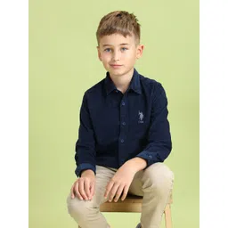 U.S. Polo Assn. Kids Boys Pure Cotton Casual Shirt-picture-19
