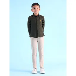 U.S. Polo Assn. Kids Boys Pure Cotton Casual Shirt image 3