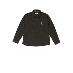 U.S. Polo Assn. Kids Boys Pure Cotton Casual Shirt image 2