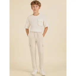 U.S. Polo Assn. Kids Boys Pure Cotton Mid-Rise Track Pant-picture-25